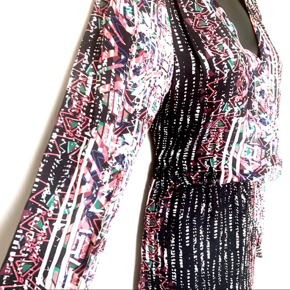 Parker 💯 silk long sleeve dress - Picture 4 of 12